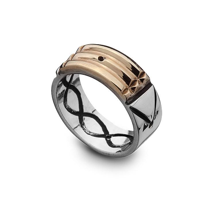 Кольцо Атлантис טבעת אטלנטיס - טבעת העידן החדש - האר"י תכשיטי מקובלים