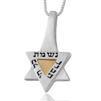 Star of David Pendant for Blessing and Spiritual Growth by HaAri - HA'ARI JEWELRY Hand-crafted Kabbalah & Jewish jewelry